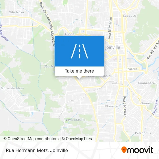 Rua Hermann Metz map
