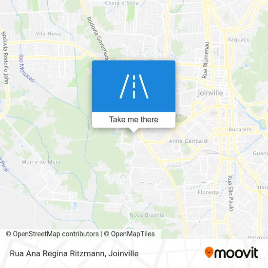 Rua Ana Regina Ritzmann map