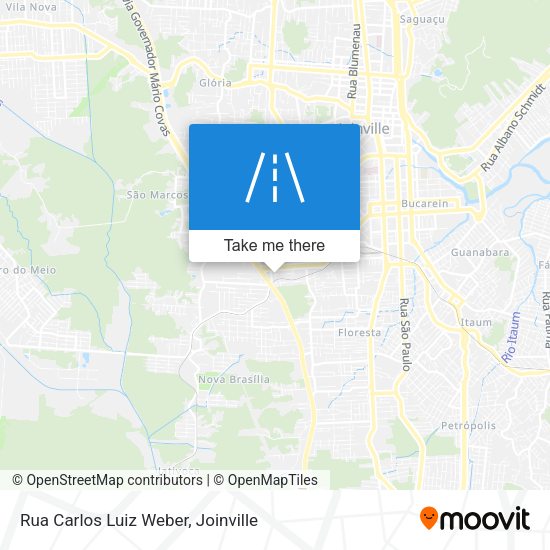 Rua Carlos Luiz Weber map