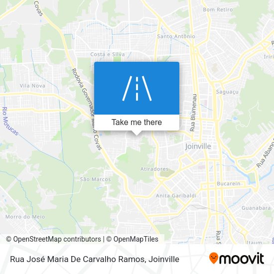 Rua José Maria De Carvalho Ramos map