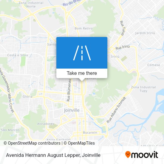 Avenida Hermann August Lepper map