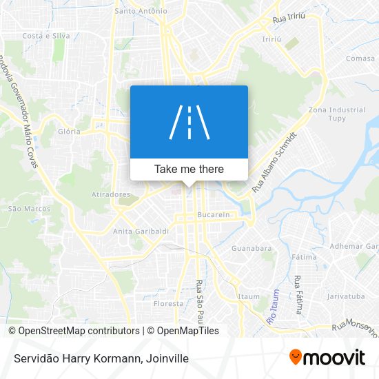 Servidão Harry Kormann map