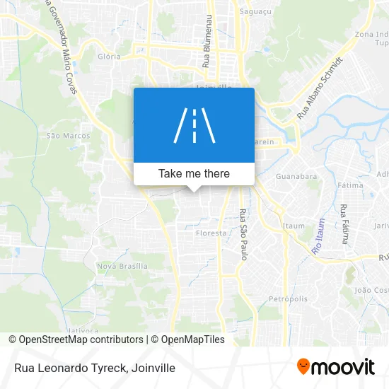 Rua Leonardo Tyreck map