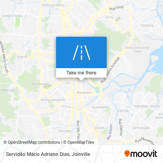 Servidão Mário Adriano Dias map