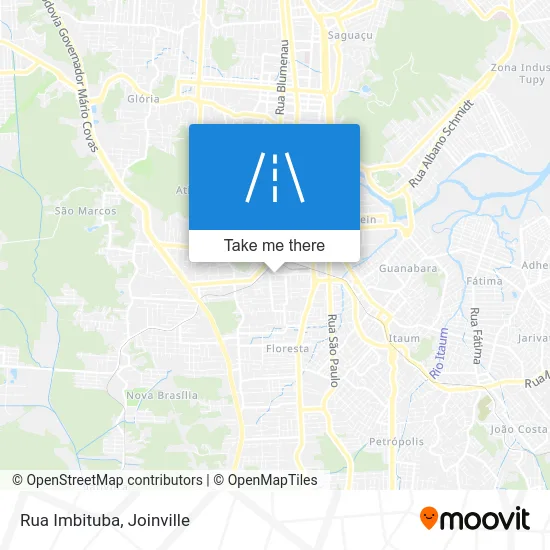 Rua Imbituba map