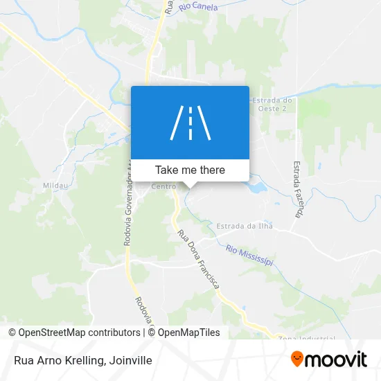 Rua Arno Krelling map