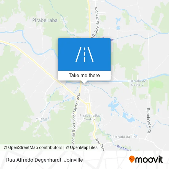 Rua Alfredo Degenhardt map