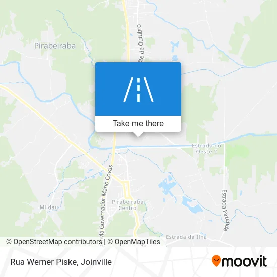 Rua Werner Piske map