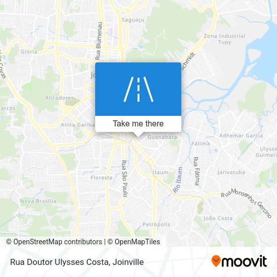 Rua Doutor Ulysses Costa map