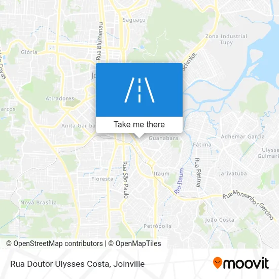 Rua Doutor Ulysses Costa map