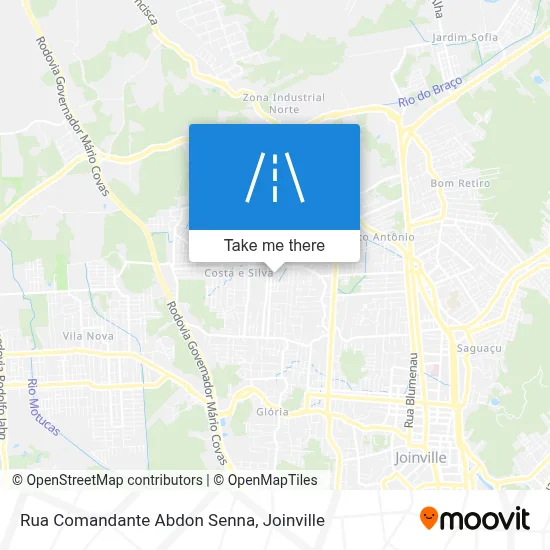 Rua Comandante Abdon Senna map