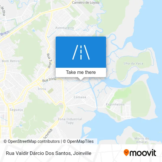 Rua Valdir Dárcio Dos Santos map