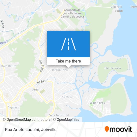 Rua Arlete Luquíni map