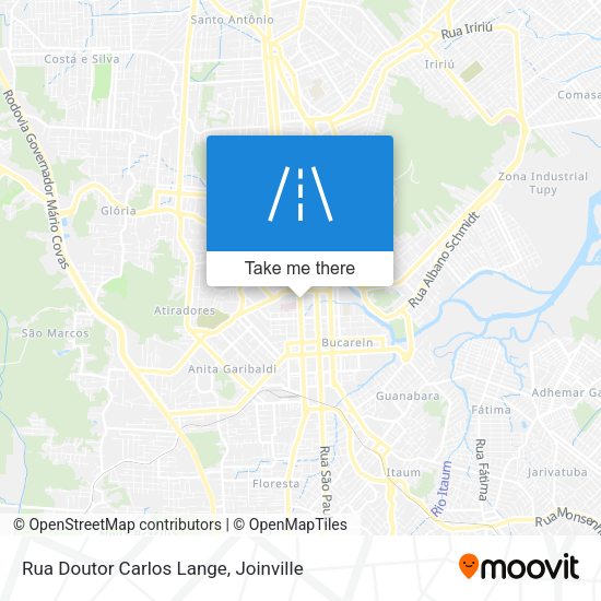 Rua Doutor Carlos Lange map