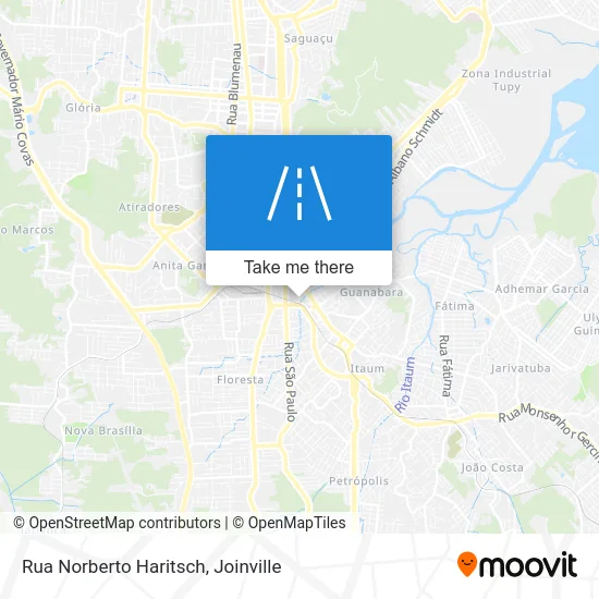 Rua Norberto Haritsch map