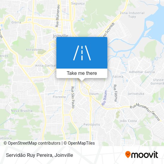 Servidão Ruy Pereira map