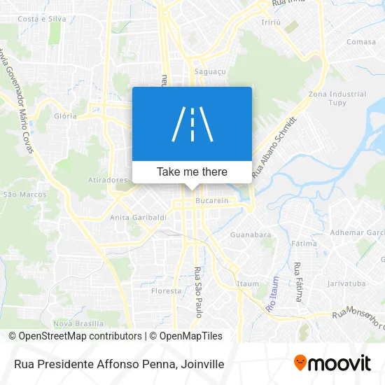 Rua Presidente Affonso Penna map
