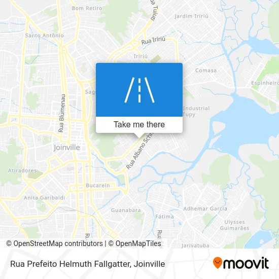 Rua Prefeito Helmuth Fallgatter map