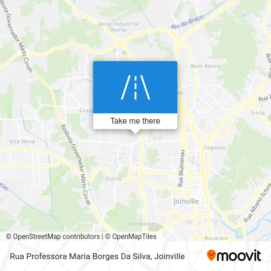 Rua Professora Maria Borges Da Silva map