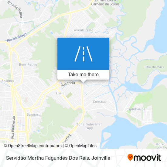 Servidão Martha Fagundes Dos Reis map