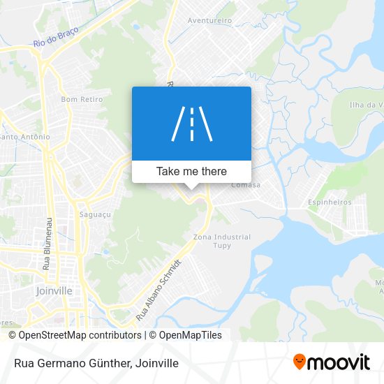 Rua Germano Günther map