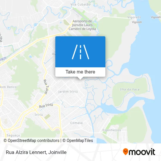 Rua Alzira Lennert map
