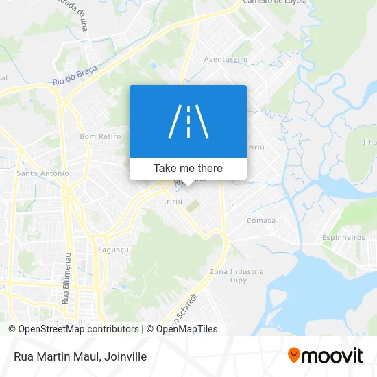 Rua Martin Maul map
