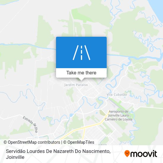 Servidão Lourdes De Nazareth Do Nascimento map