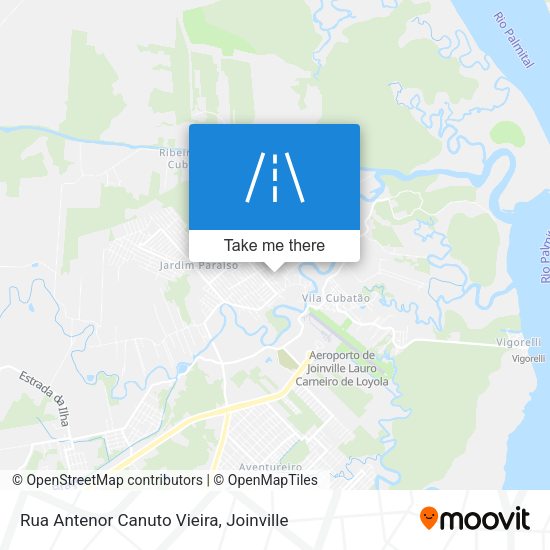 Rua Antenor Canuto Vieira map