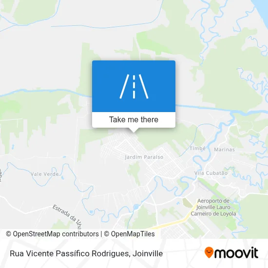 Rua Vicente Passífico Rodrigues map