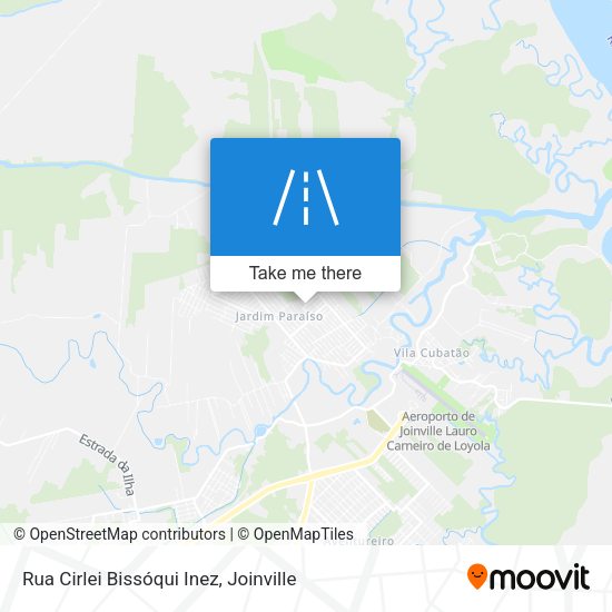 Rua Cirlei Bissóqui Inez map