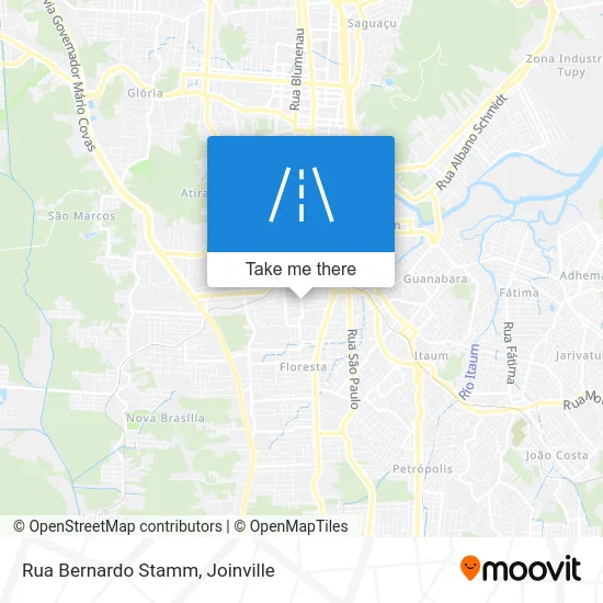 Rua Bernardo Stamm map