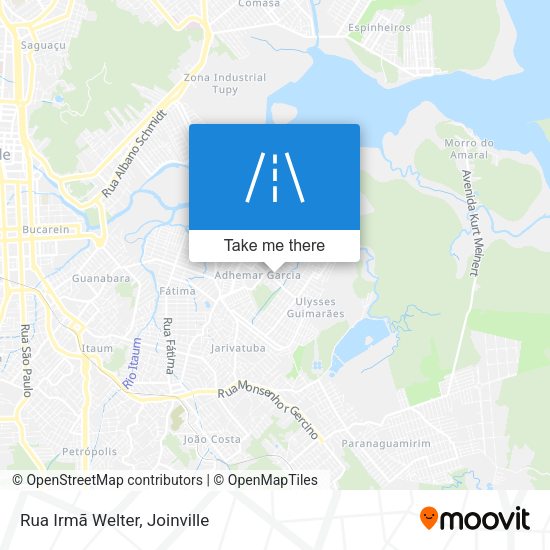 Rua Irmã Welter map