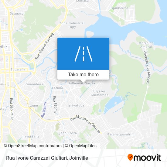 Rua Ivone Carazzai Giuliari map