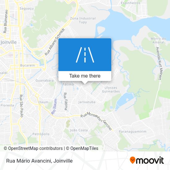 Rua Mário Avancini map