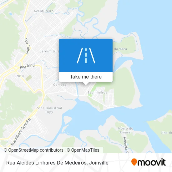 Rua Alcides Linhares De Medeiros map