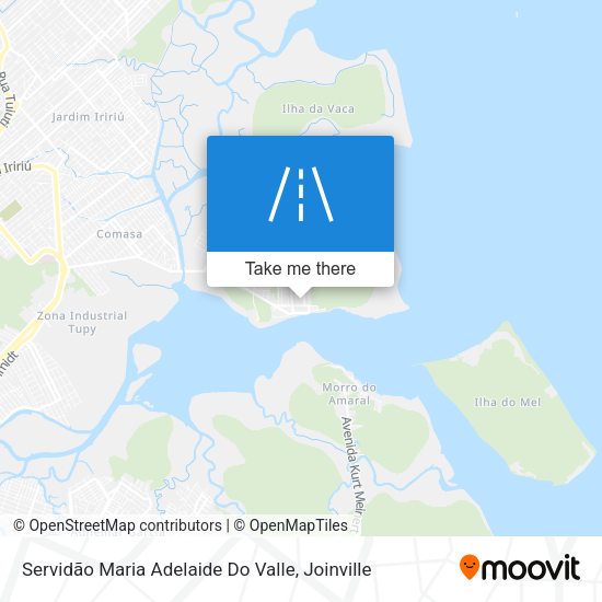 Servidão Maria Adelaide Do Valle map