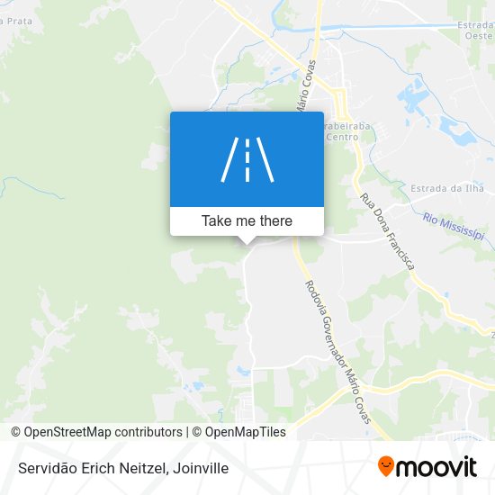 Servidão Erich Neitzel map