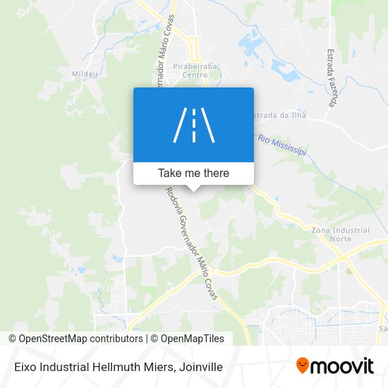 Eixo Industrial Hellmuth Miers map