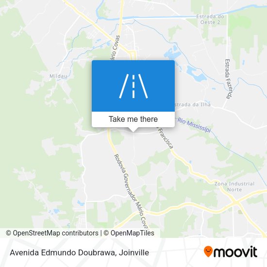 Avenida Edmundo Doubrawa map