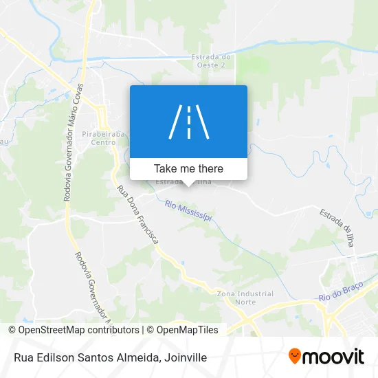 Rua Edilson Santos Almeida map