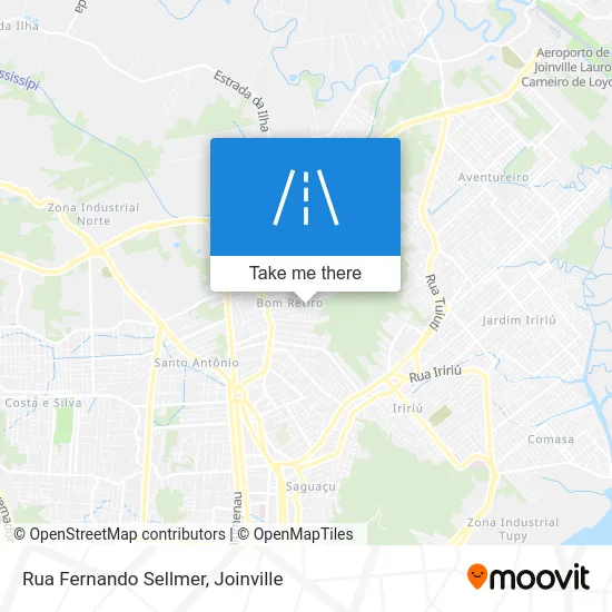 Rua Fernando Sellmer map