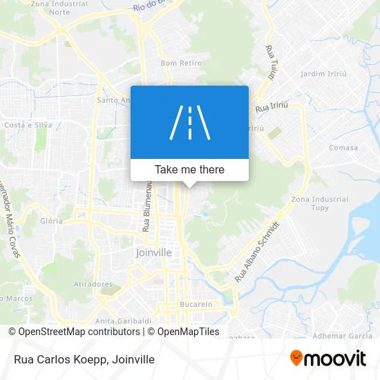 Rua Carlos Koepp map