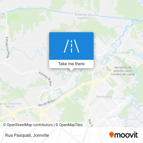 Rua Pasquali map
