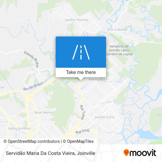 Servidão Maria Da Costa Vieira map