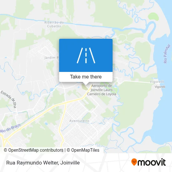 Rua Raymundo Welter map