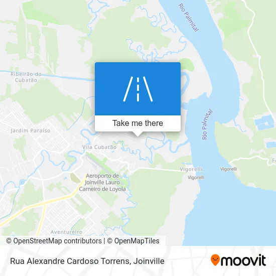 Rua Alexandre Cardoso Torrens map