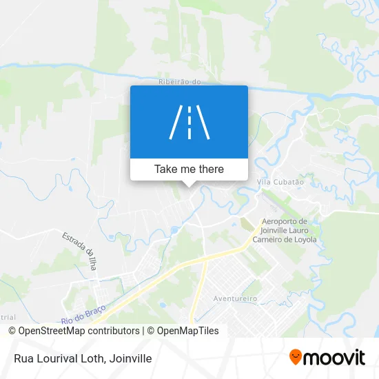 Rua Lourival Loth map
