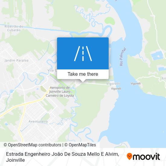 Estrada Engenheiro João De Souza Mello E Alvim map