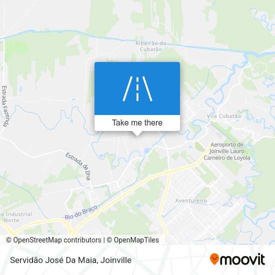 Servidão José Da Maia map